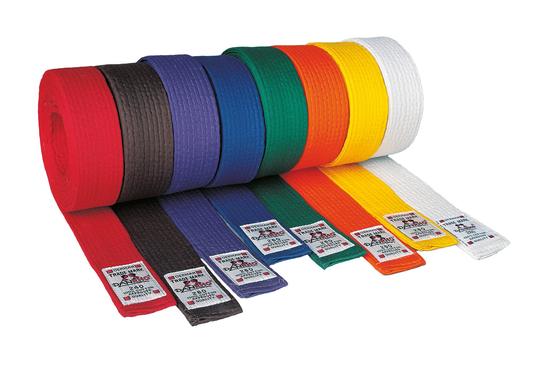 DANRHO Ceinture Judo / Ju-Jutsu