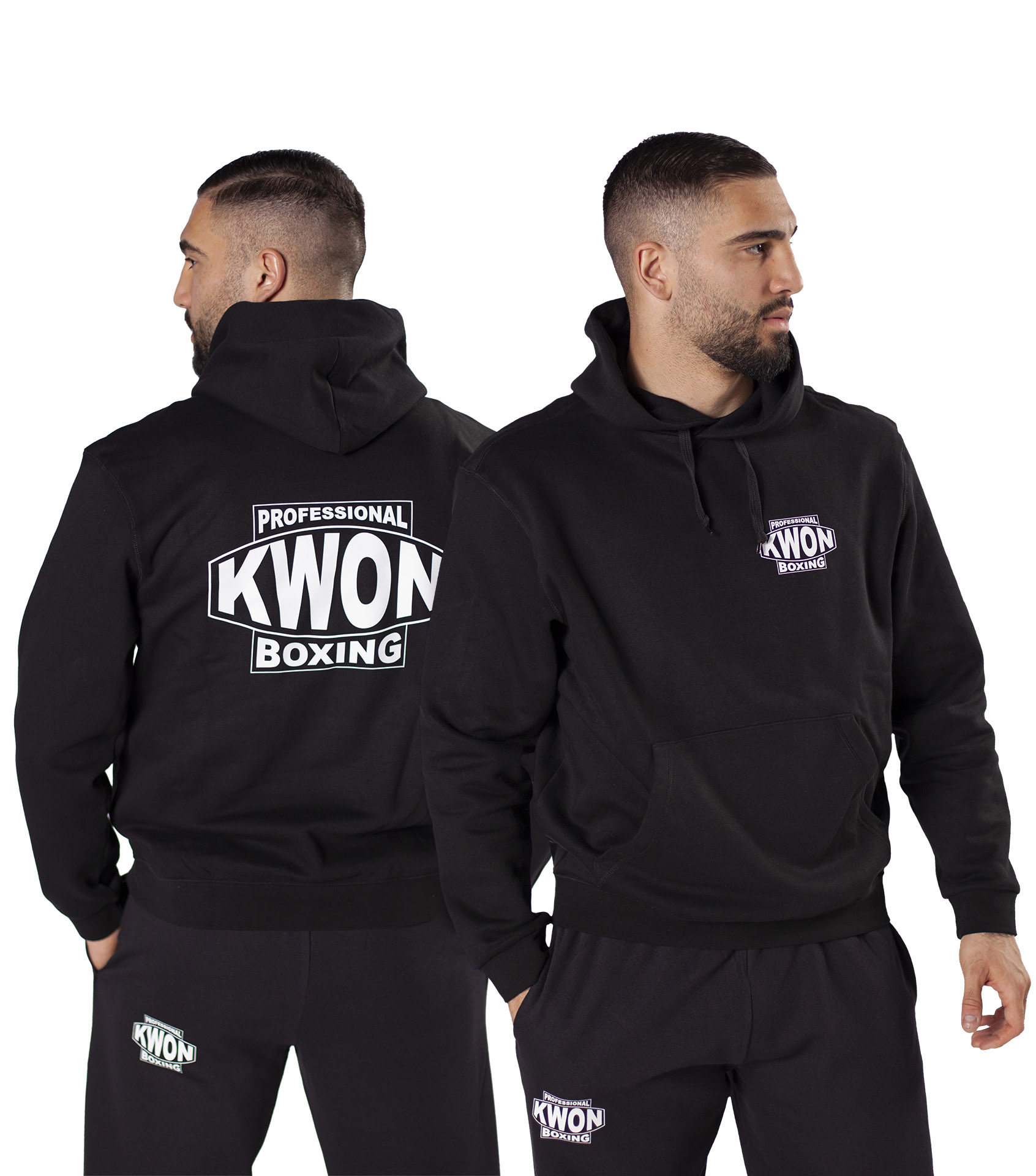 Sweat à capuche noir