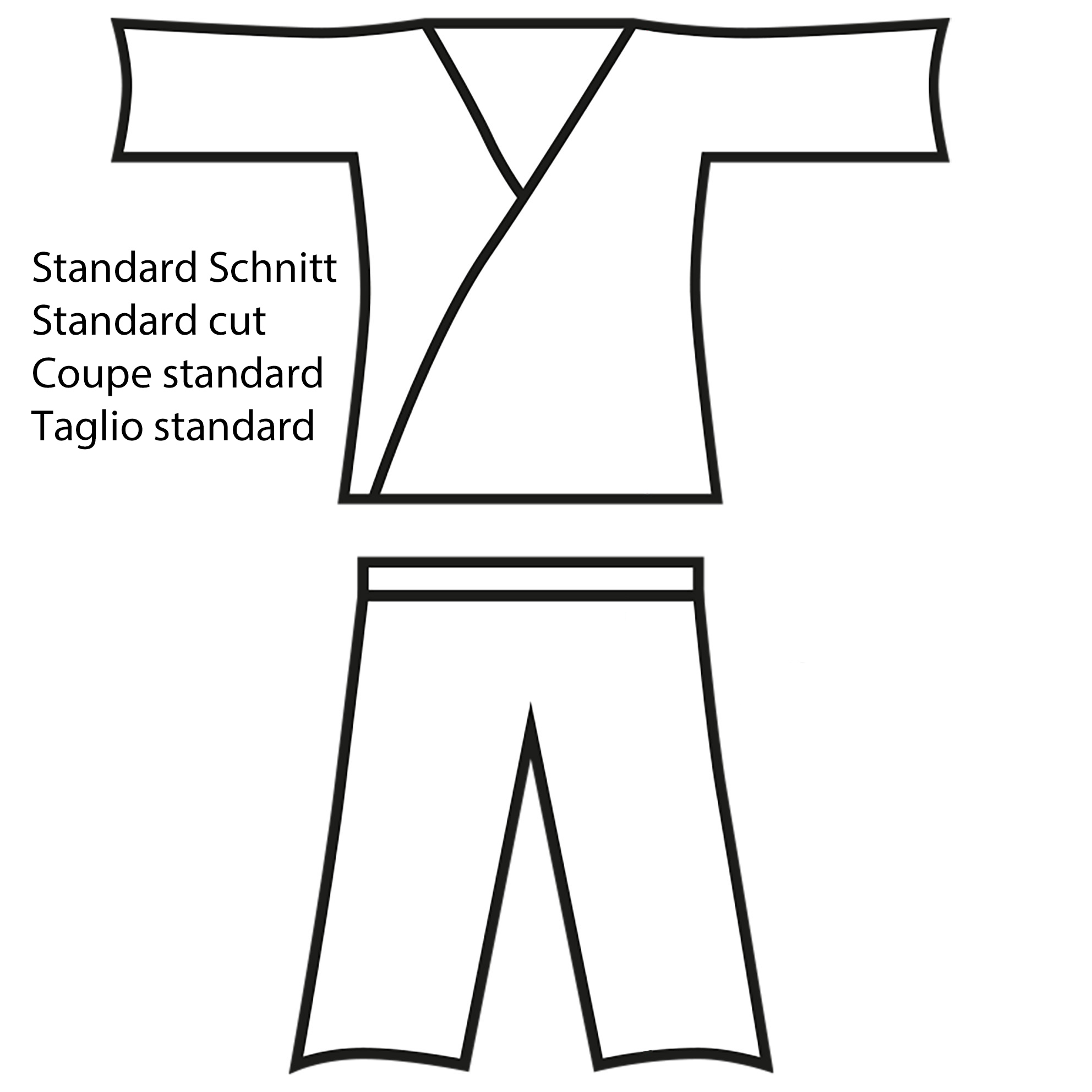 DANRHO Judogi Classic bleu