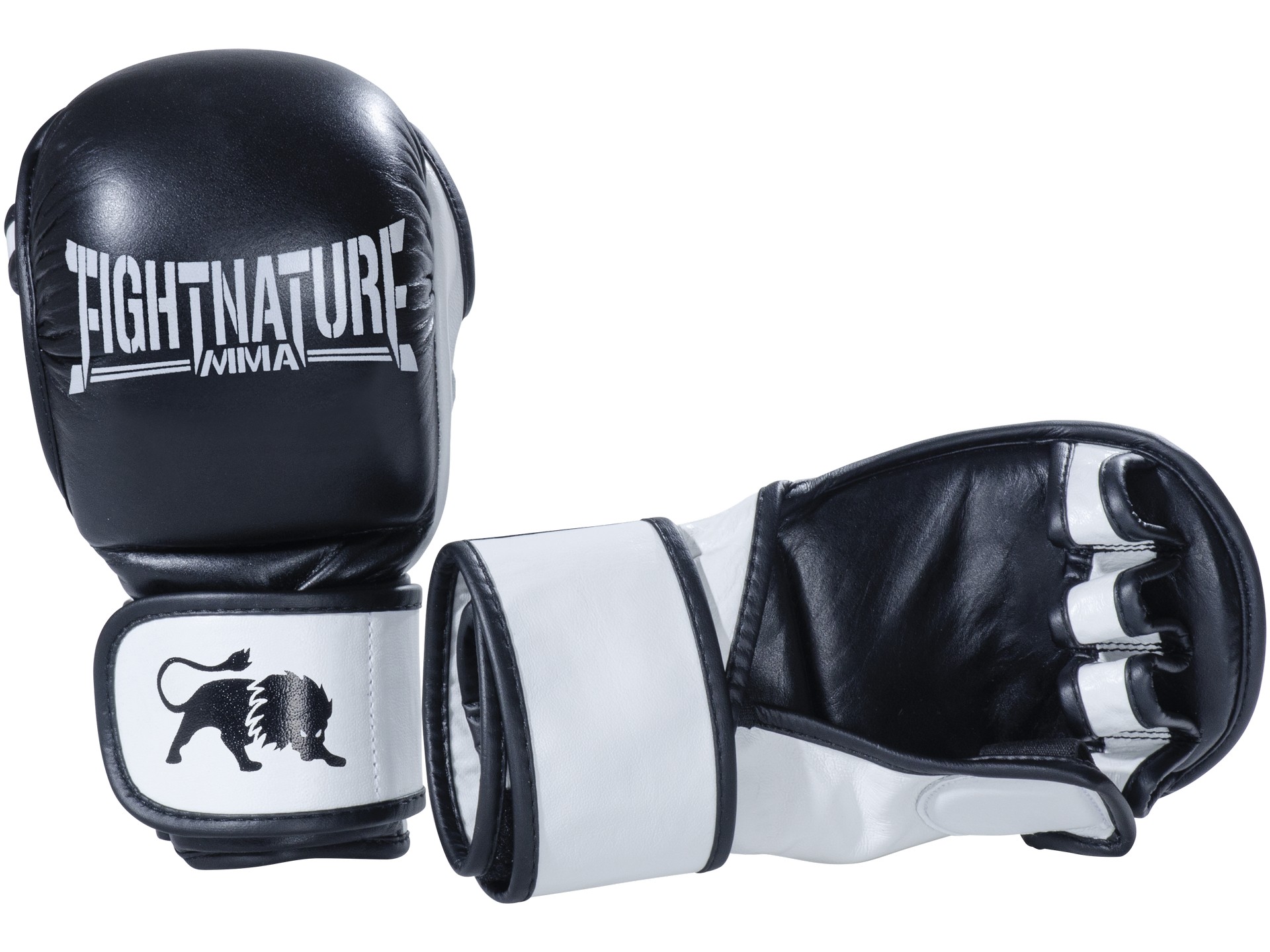 FIGHTNATURE MMA Gants Sparring en cuir