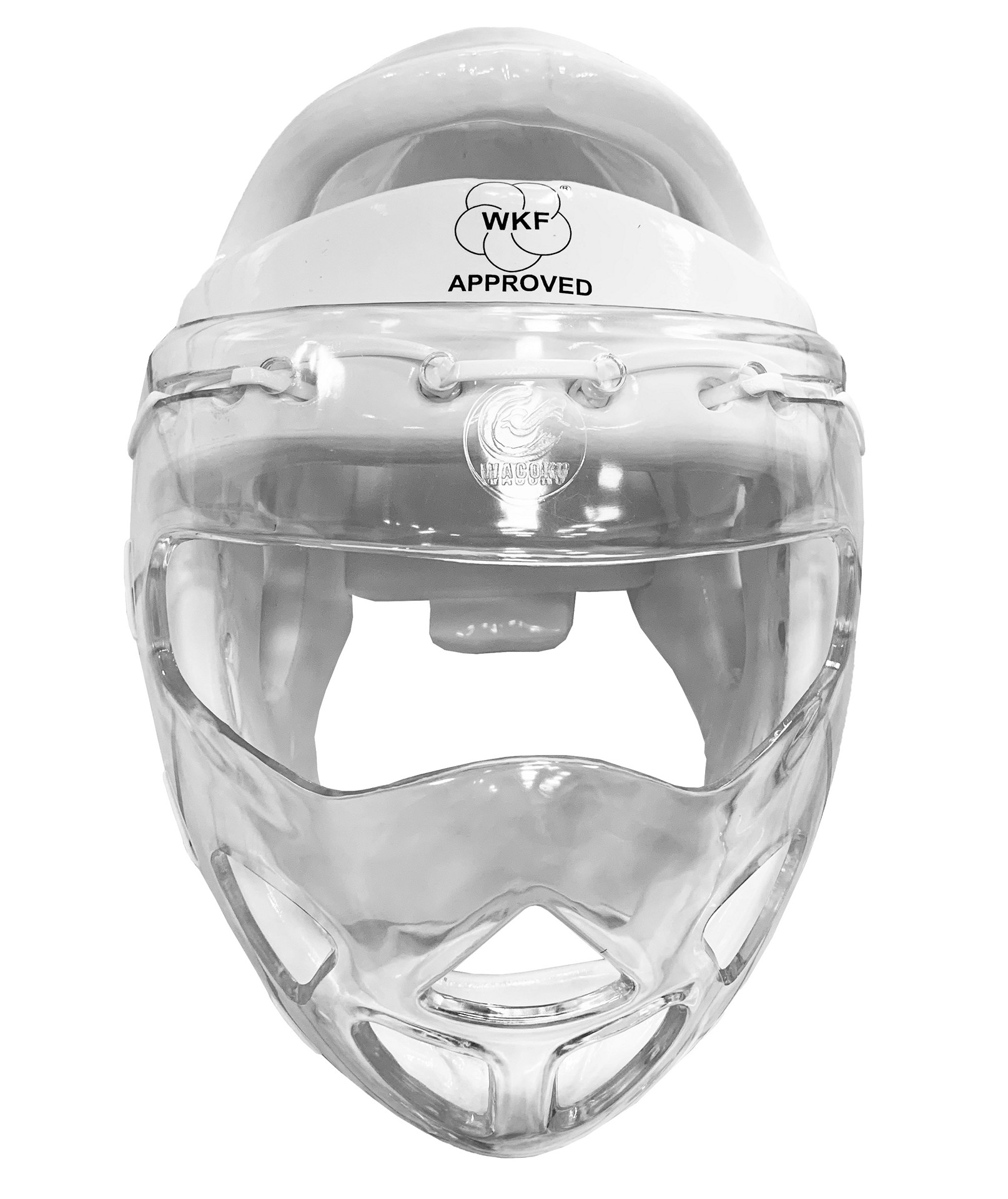 Protection de tête WACOKU avec visière - approuvé par la WKF