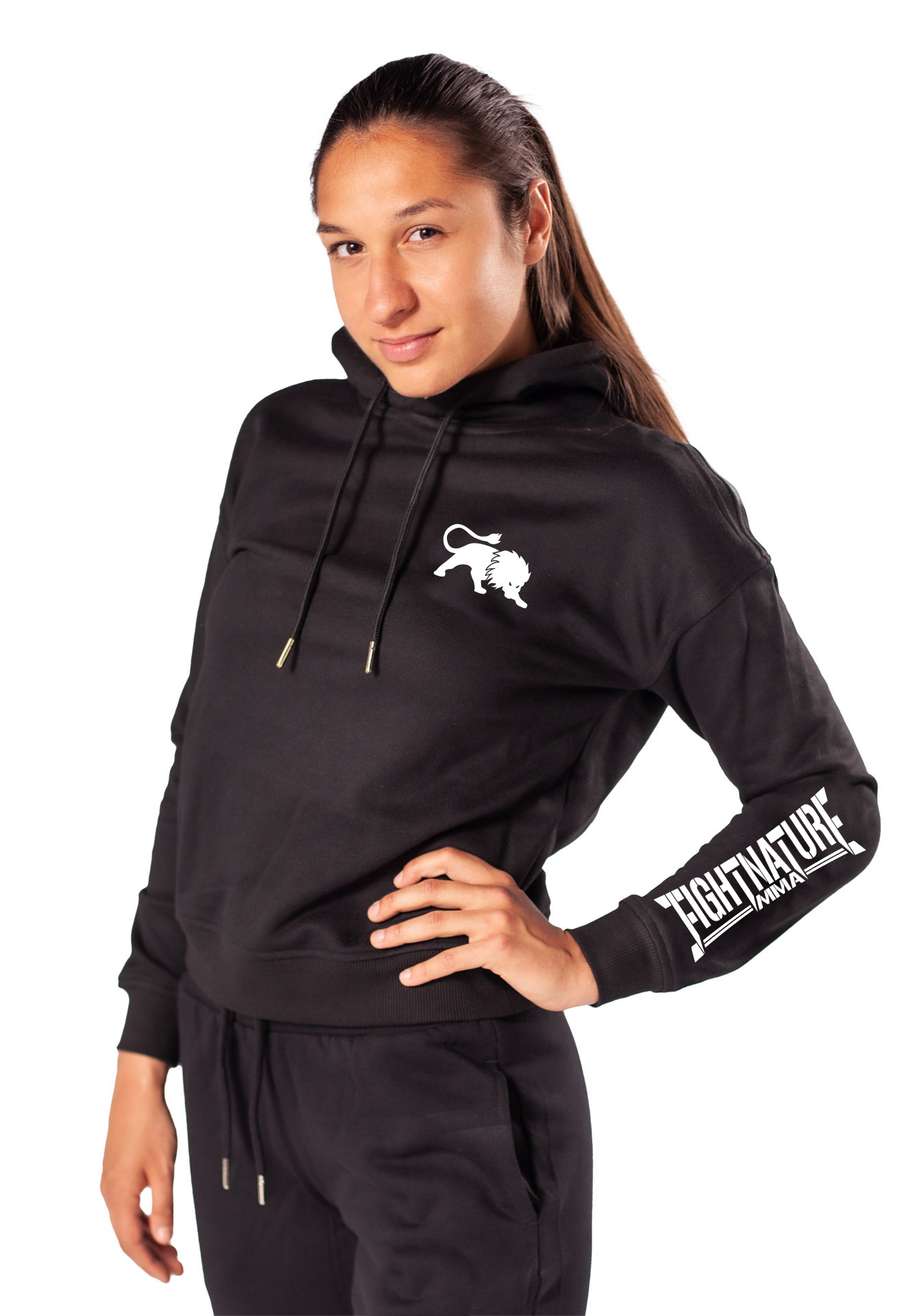 FIGHTNATURE Sweat à capuche pour femme