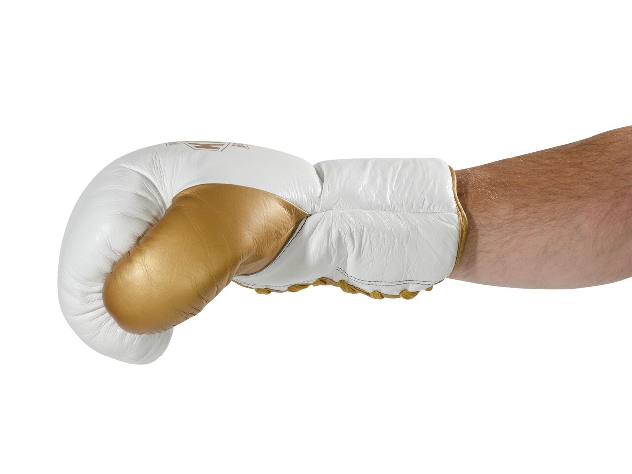 Gants de boxe en cuir avec laçage