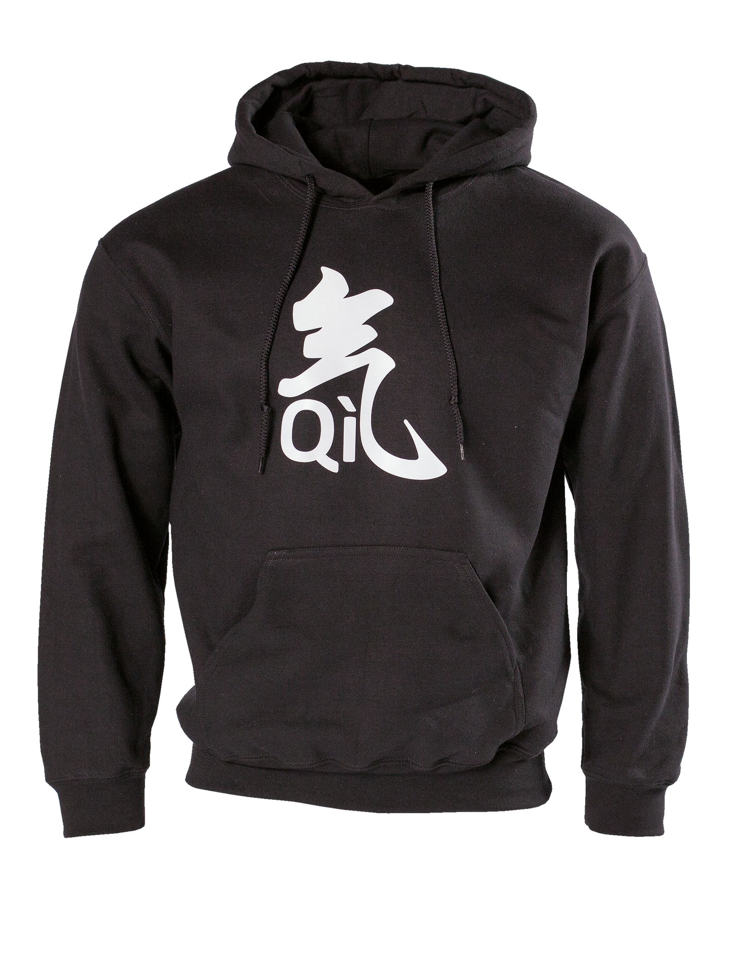 QI Sweat à capuche noir