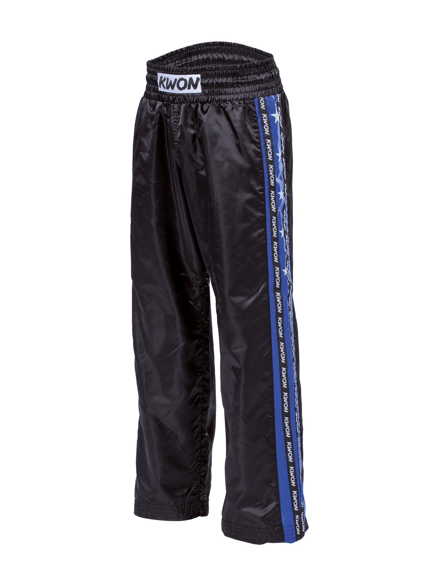 Pantalon Satin design professionnel bande bleu