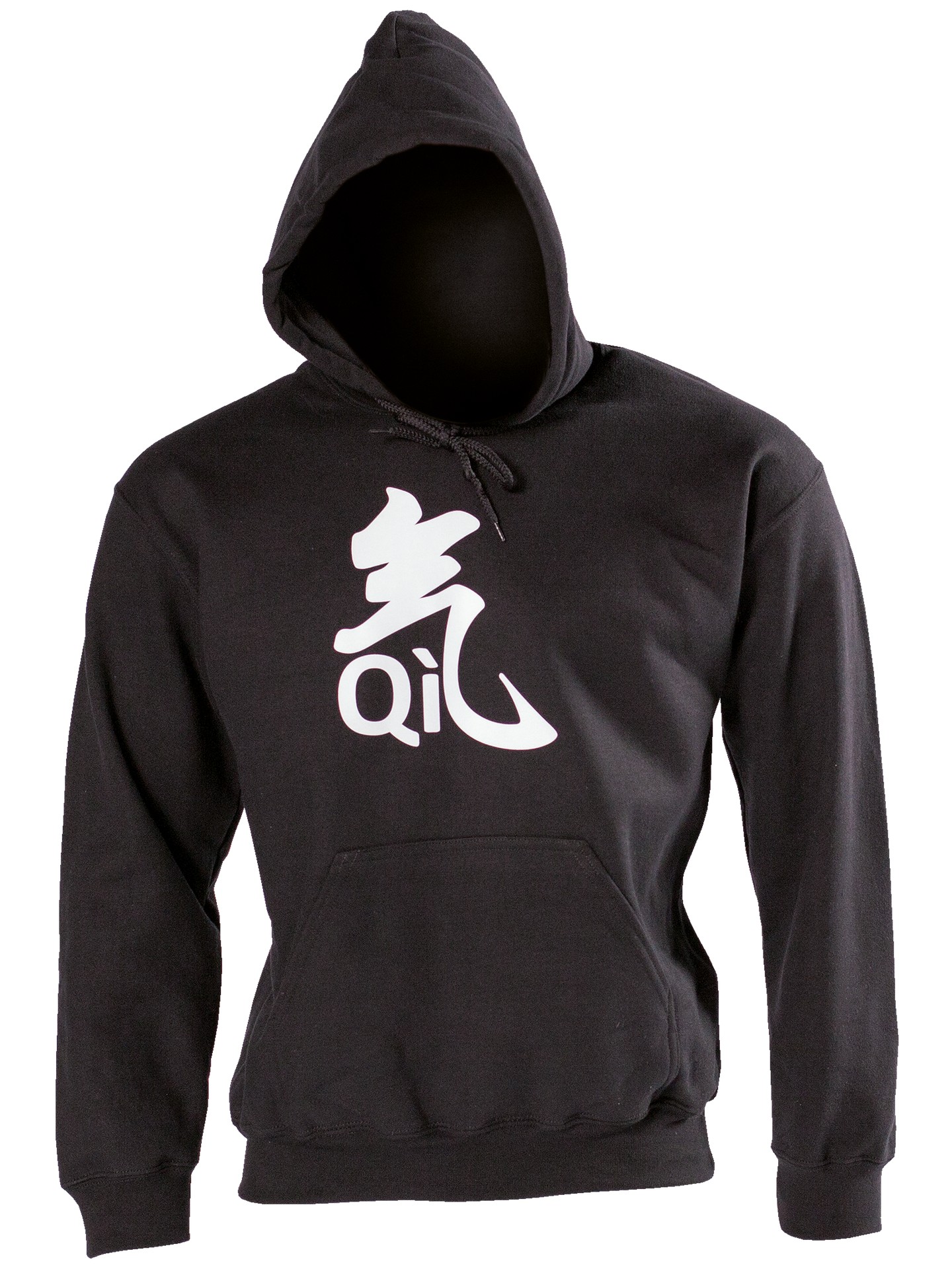 QI Sweat à capuche noir