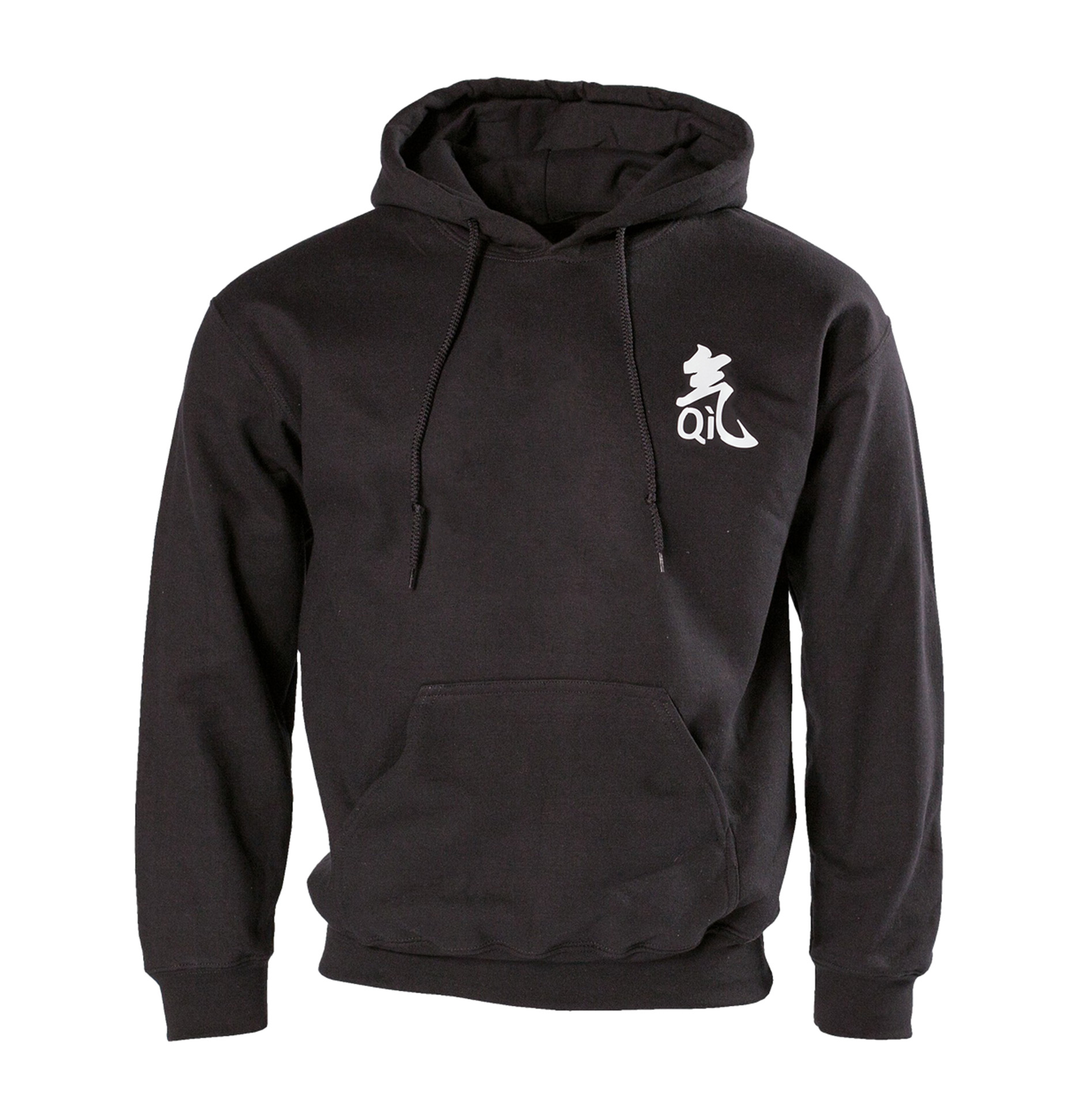 QI Sweat à capuche noir