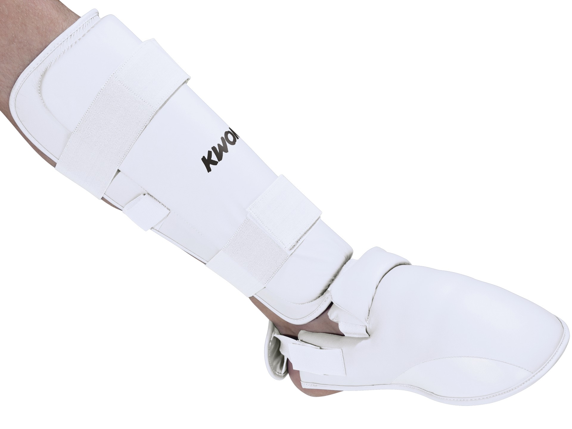 Protège-tibias et protège-pieds de karaté