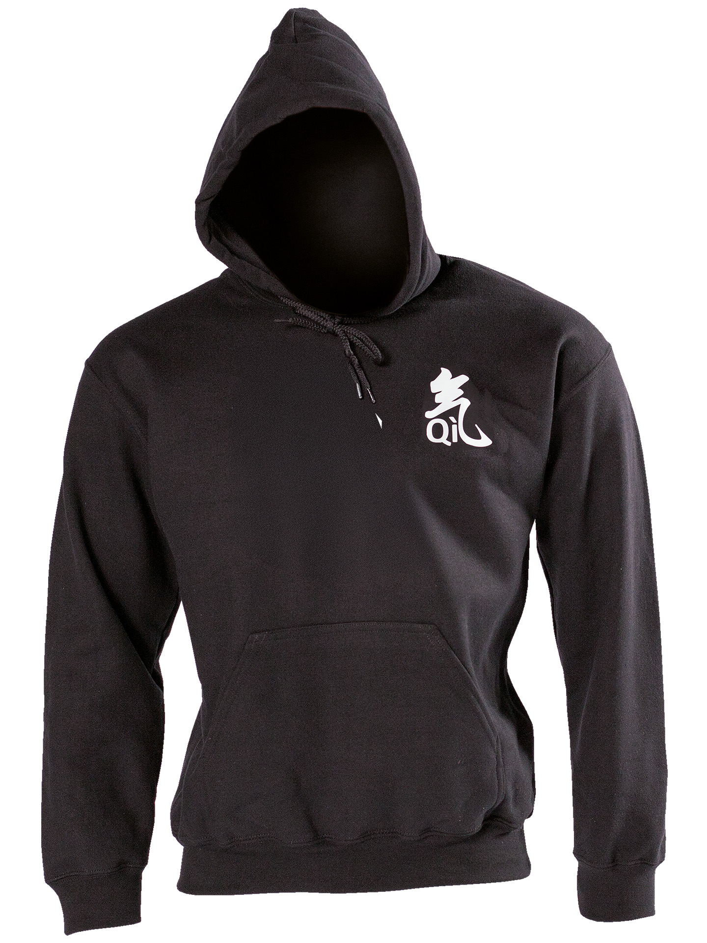 QI Sweat à capuche noir