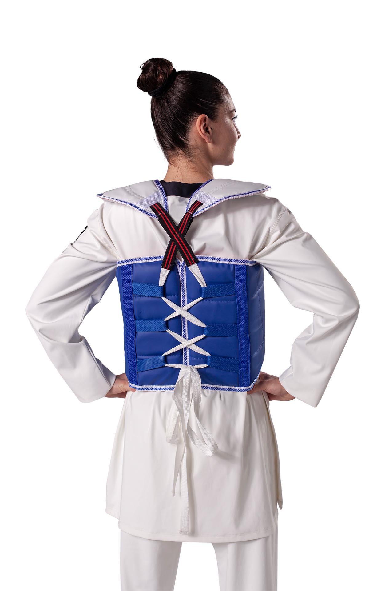 Veste-Plastron d’entraînement Taekwondo style coréen - WT reconnu