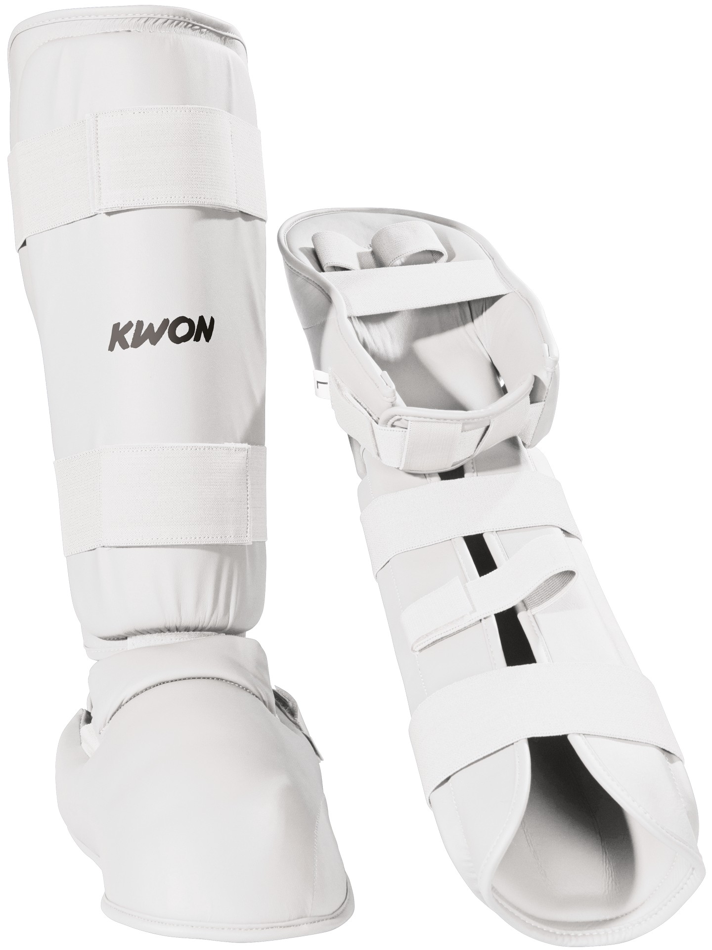 Protège-tibias et protège-pieds de karaté