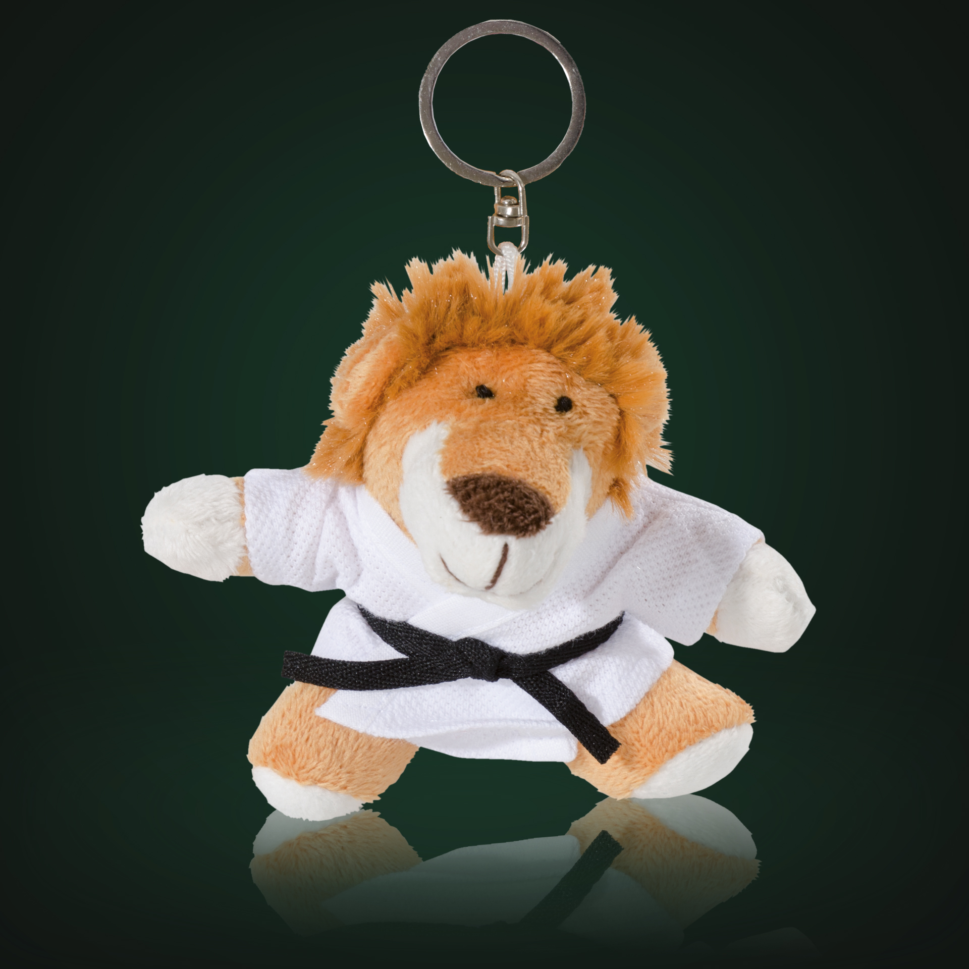 DANRHO Animaux en peluche avec porte-clés